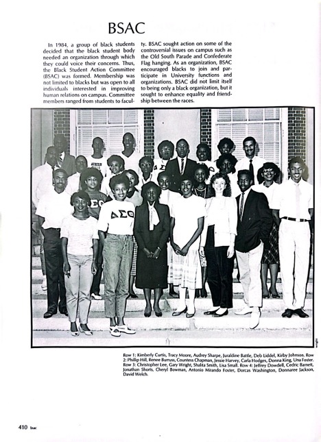 Newspaper clipping From the Auburn Plainsman of the BSAC